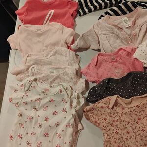 Large Assortment Of 6 And 9 Month Baby Girl Clothes